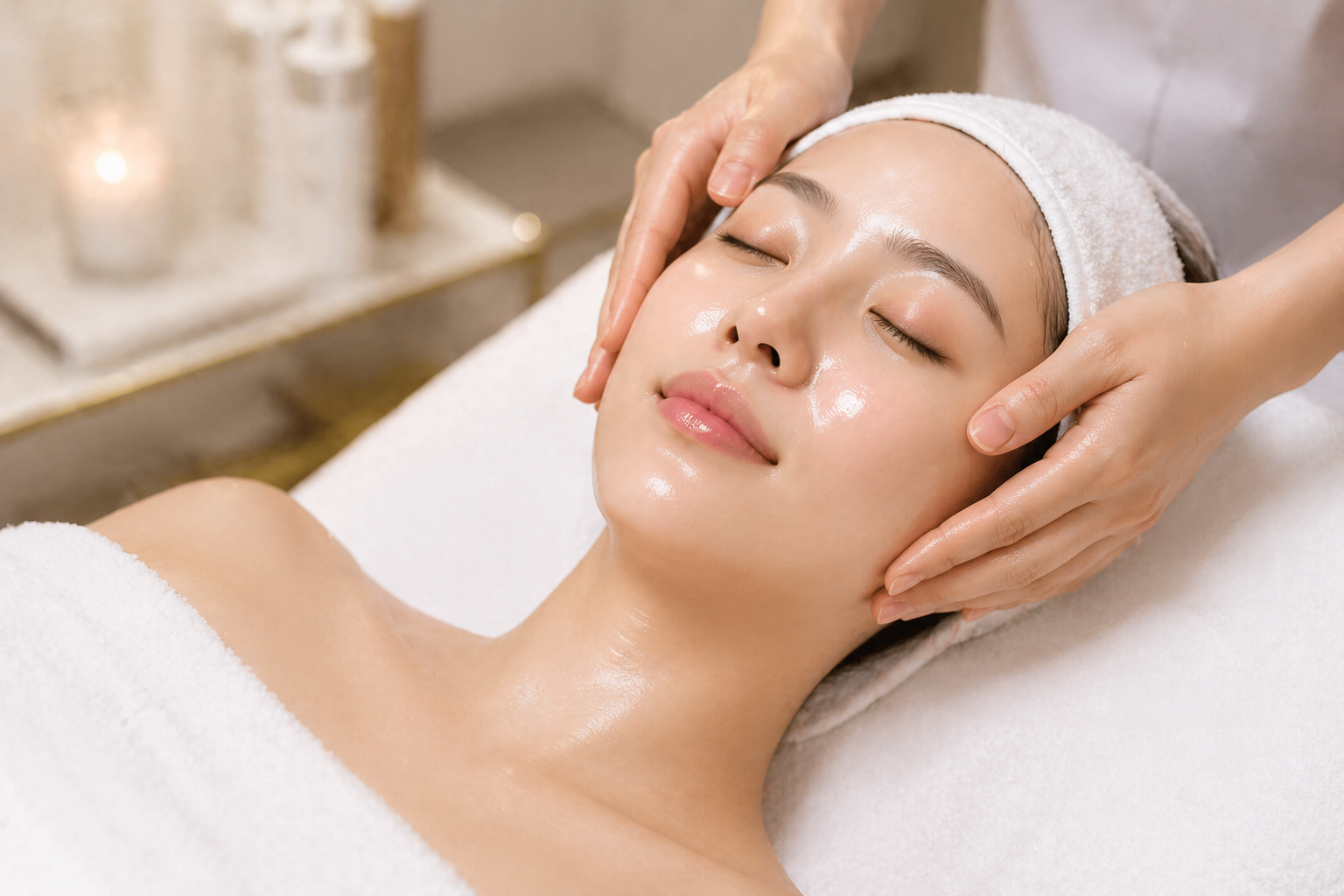 Korean Glow Glass Skin Treatment