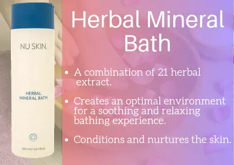 herbal mineral bath